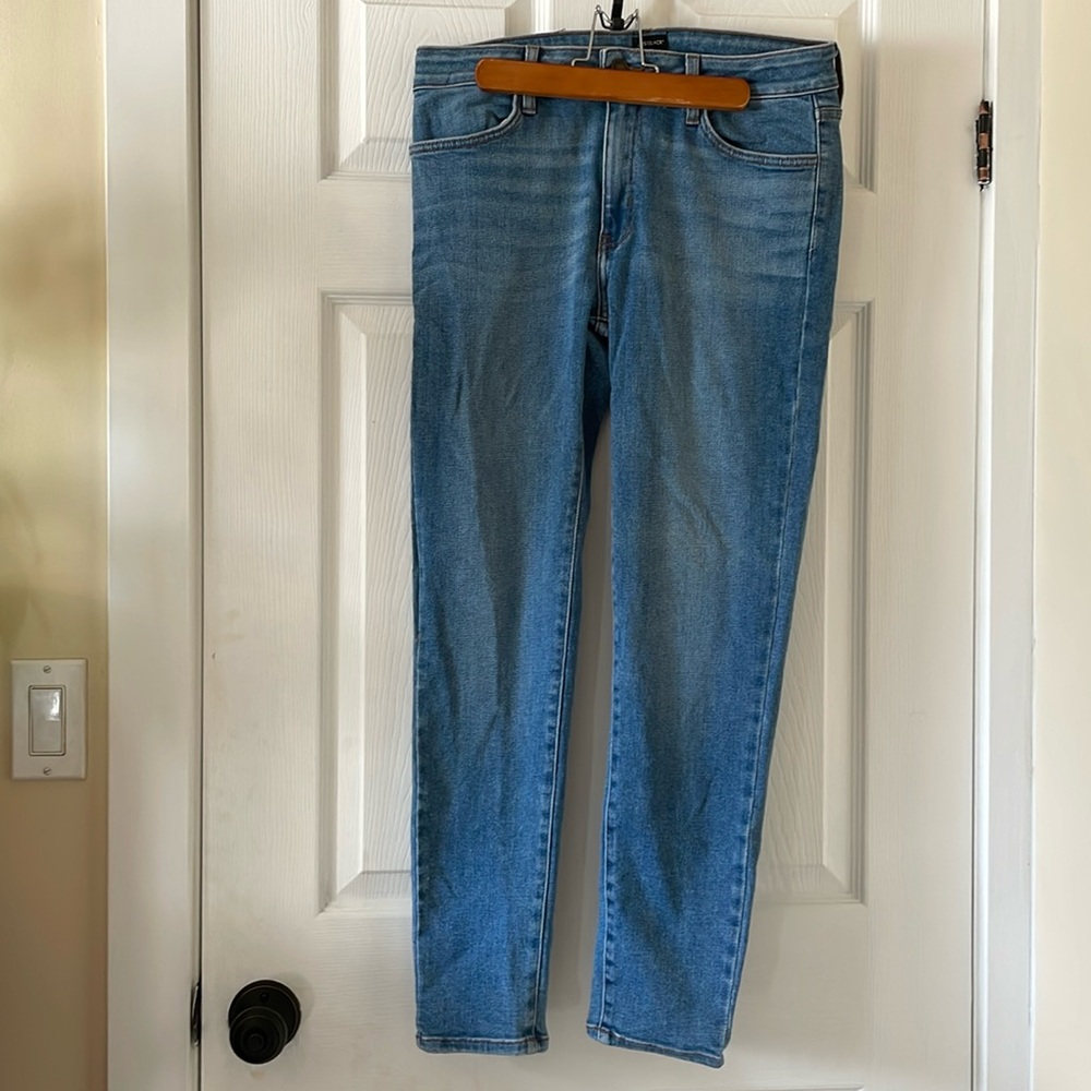 Just black denim skinny jeans 31